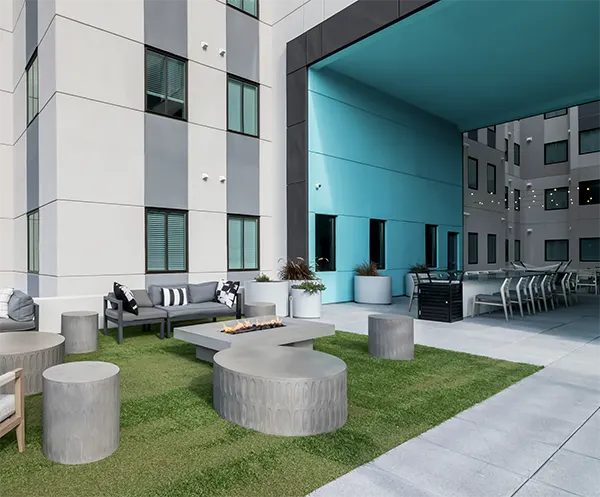 Treadmills in the fitness center