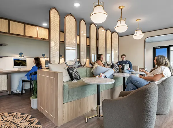 Grab a cozy space to get some solo work knocked out