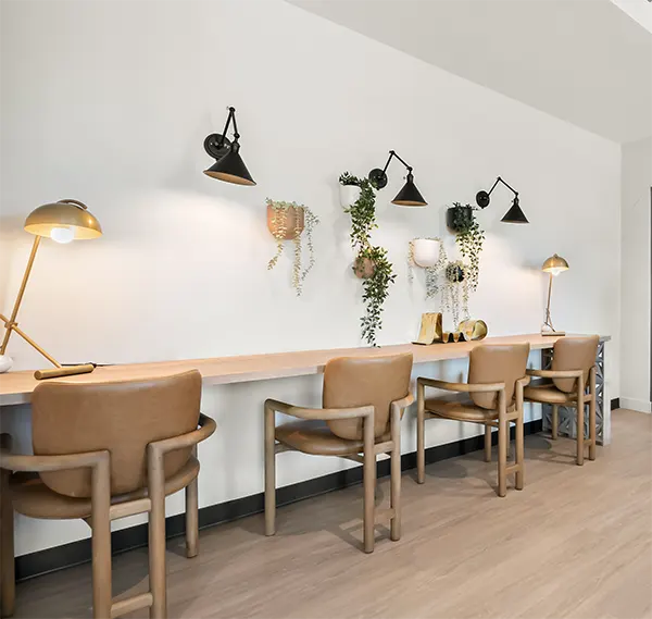 The perfect spot to chill alone or with classmates