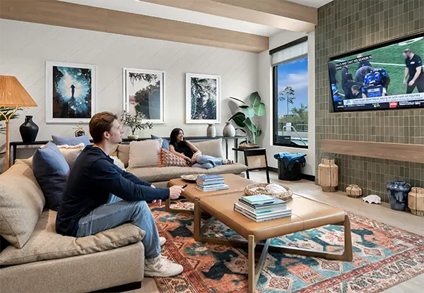 Watch the game high above the city