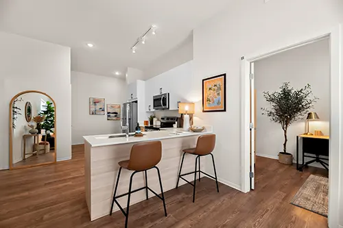 Model kitchen at Nine 31